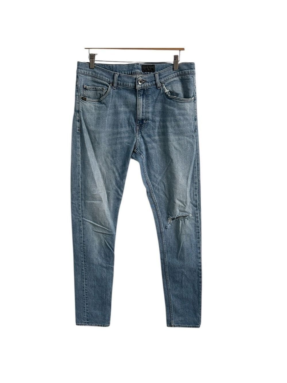 Tiger Of Sweden Evolve Outcast Distressed Jeans 34x34 Candiani Denim